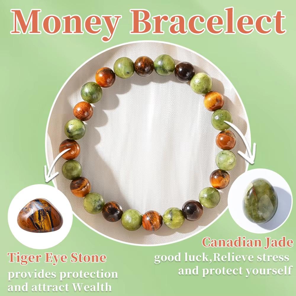 Prosperity and Abundance Bracelet  Relaxation Success Enhancement Bracelet Personal Strength and Health