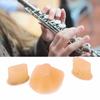 3 Stück Flöte Trillerklappen Puffer Kork Silikon Ersatzabdeckungen Stopfen Knöpfe Musikinstrument Teile