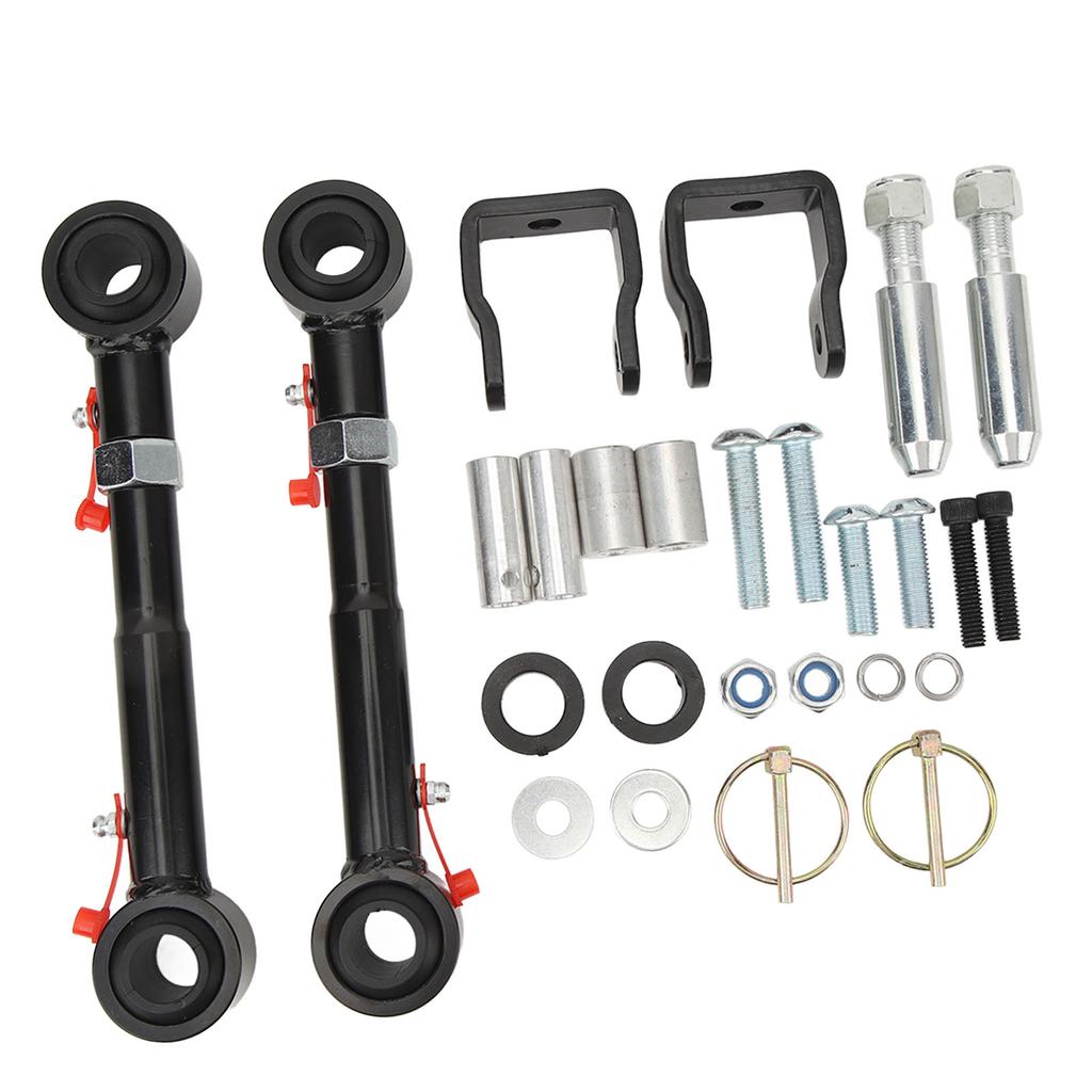 Front Swaybar Quicker Disconnect System Adjustable Swaybar Disconnect for Wrangler TJ JKS with 2.5in To 6in Lifts