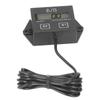 Motorcycle Tachometer Timer LCD Display 2 4‑Stroke Gasoline Engine Hour Meter Universal for Pickup Trucks