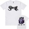 Ghost Skeletour World Tour 2026 T-Shirts Nordamerikanische Rockband Street T-Shirt Baumwolle Kurzarm Locker Männliche T-Shirts Grafik Tops