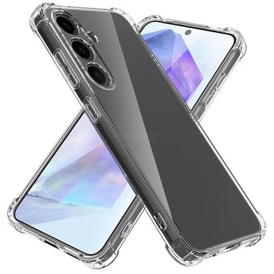 Pour Samsung Galaxy A55 Coque Transparente Anti-Choc Coque Samsang A35 A25 5G A15 4G A 55 35 25 15 Silicone Souple Funda Capa