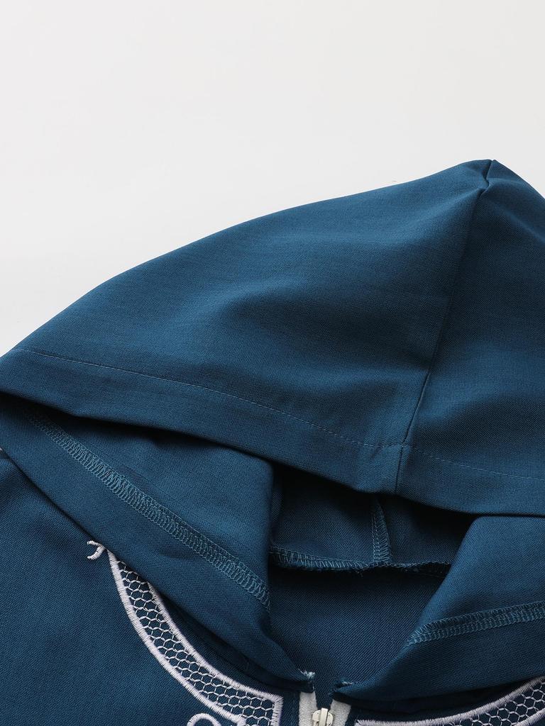 Embroidered Hooded Robe for Muslim Men, New Style Middle Eastern Thobe, Loose Long Sleeve Ethnic Design, Available Now