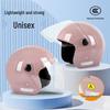 Unisex C-Certified Electric Vehicle Helmet - Anti-Fog, All-Season Warm Safety Gear for Autumn/Winter