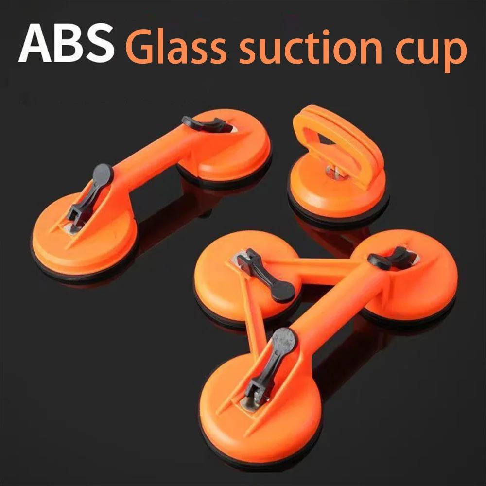 Vacuum Strong Glass Lifting Suction Cups Heavy Duty Vacuum ABS Handle for Glass Tile Suction Cup Lifting Car Dent Repair Tool