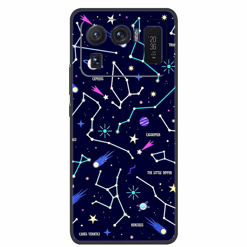 For Xiaomi Mi 11 Ultra Case 6.81 Shockproof Soft silicone TPU Back Cover Cases For Xiaomi11 Ultra Phone fundas Mi11 Ultra Cute