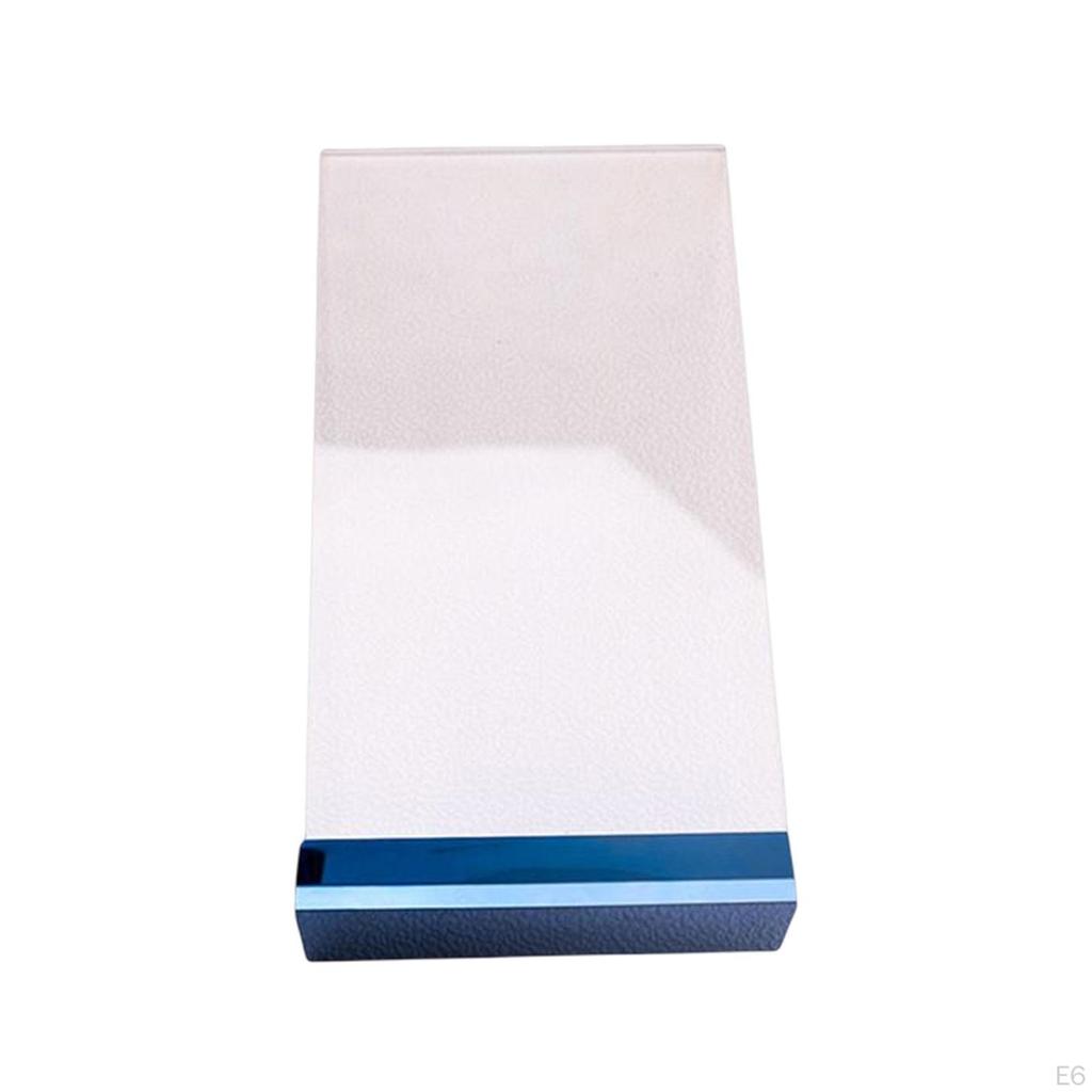 Acrylic Sign Holder Display Stand Vertical Paper Card Poster Double Sided for