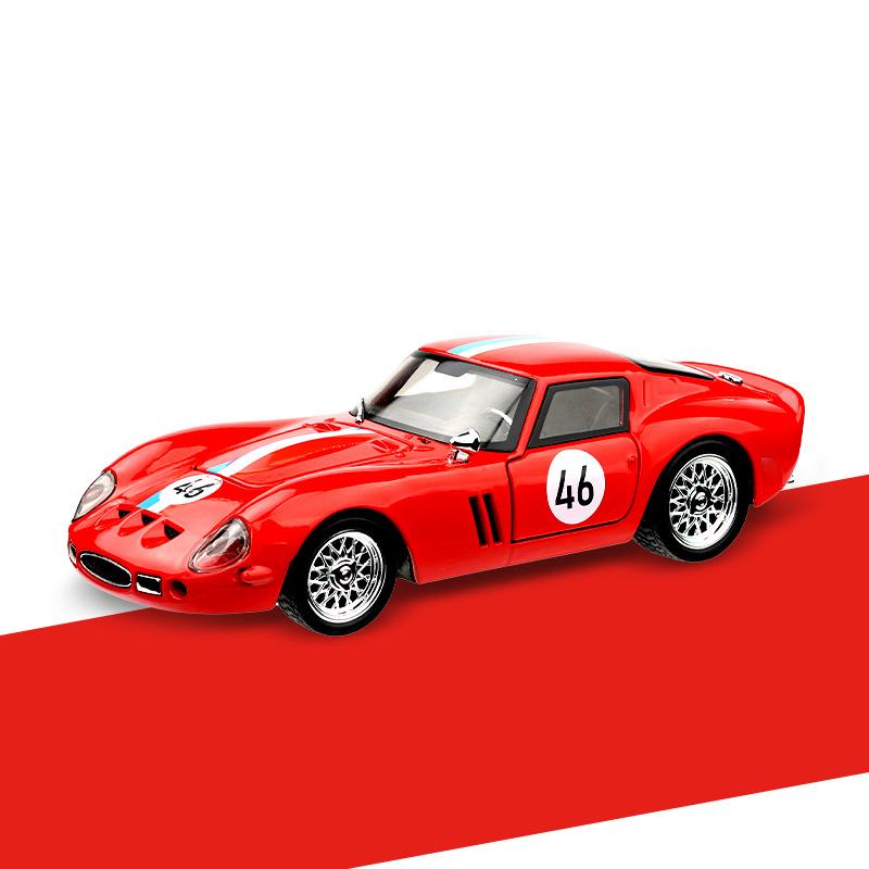 1/32 Scale Ferrari 250 GTO Super Sports Car Alloy Diecast Model Car Metal Miniauto Model GT Collection Hobbies Holiday Gift with Boyfriend Boy