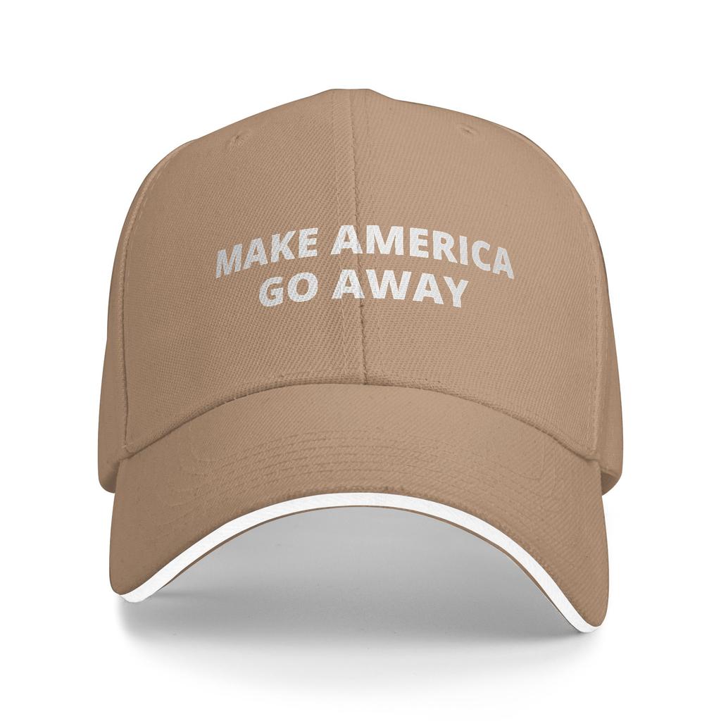 Make America Go Away MAGA Adjustable Hat Summer Sunscreen Baseball Caps Unisex's Women's Hip Hop Baseball Cap Casual Outdoor Hats