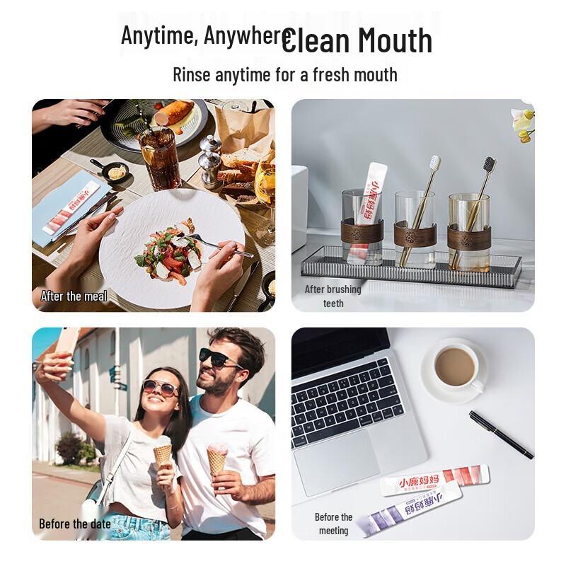 Deer Mother Portable Disposable Mouthwash Strips