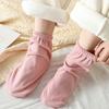 Sleep Socks Men Women Warm Home Socks Loose Fit Breathable Winter Socks with Elastic Cuffs for Bed Lounge Living Room