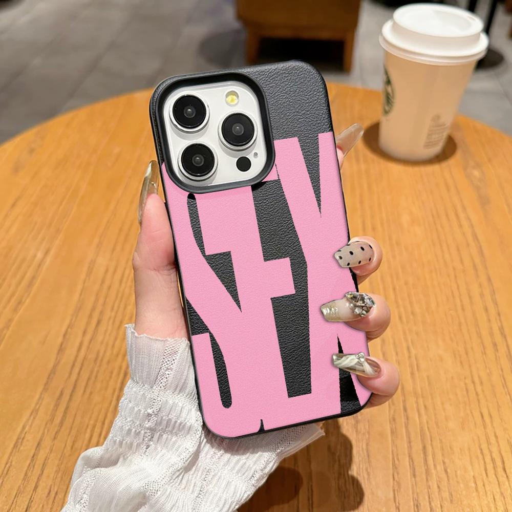 Phone Case For Samsung S24 Fe A17 A26 A36 A05S A15 A16 A35 Ultra Slim Pink Sex Text Shockproof Protective Funda Samsung A16