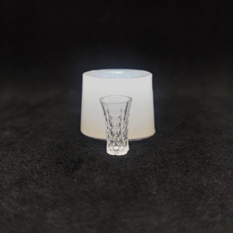 Păpușă Miniatură Ceașcă Adeziv Picurare Veselă Matriță Silicon Bricolaj Veselă Accesorii Casă de Păpuși Jucării Joc de Rol pentru Copii