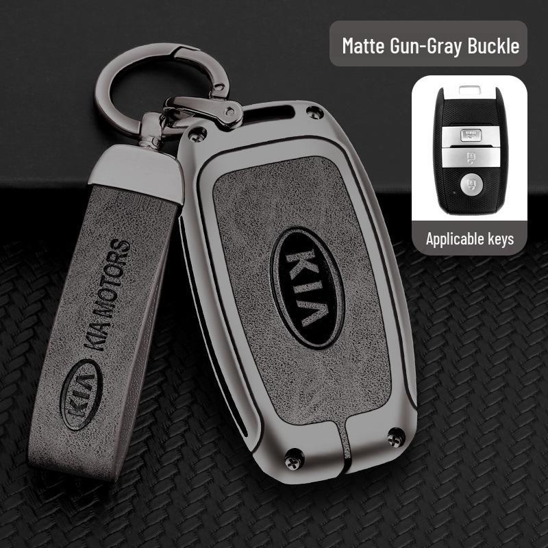Kia Key Cover Fit for KX3, Arro, K3, Sportage, K5, KX5, KX-Cross, Yipao Model - Protective Buckle Included