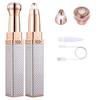 2-in-1 Women's Electric Eyebrow Trimmer USB Charging Portable Epilator Bikini Painless Razor Female Body Facial Eyebrow Trimmer