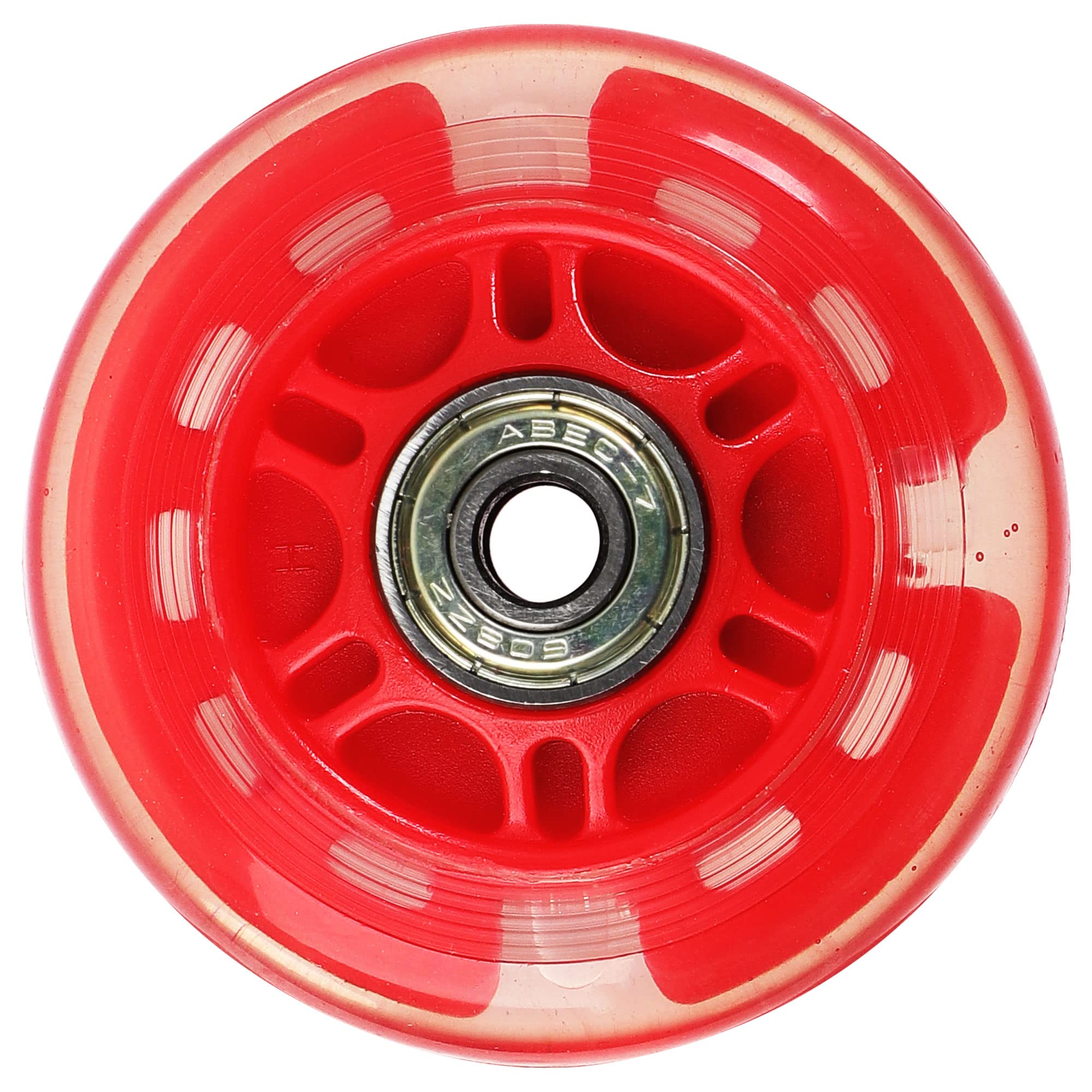 

uxcell 70mm Inline Skate Wheels A B E C-7 608ZZ красный