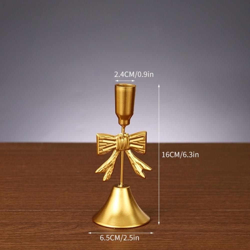 European Style Romantic Dining Table Decoration Retro Candlelight Dinner Props Wedding Table Candle Stand Exquisite Candlestick