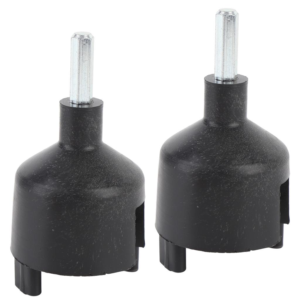 2er-Pack Elektrozaunisolator-Hülsenwerkzeuge ABS Stahl Nagelhülse für Einschraubisolatoren