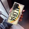 License New York Plate Number Phone Case For Samsung Galaxy S23 S24 S25 Edge S26 Ultra S22 + S21 Plus S20 FE Cover Silicone Prin