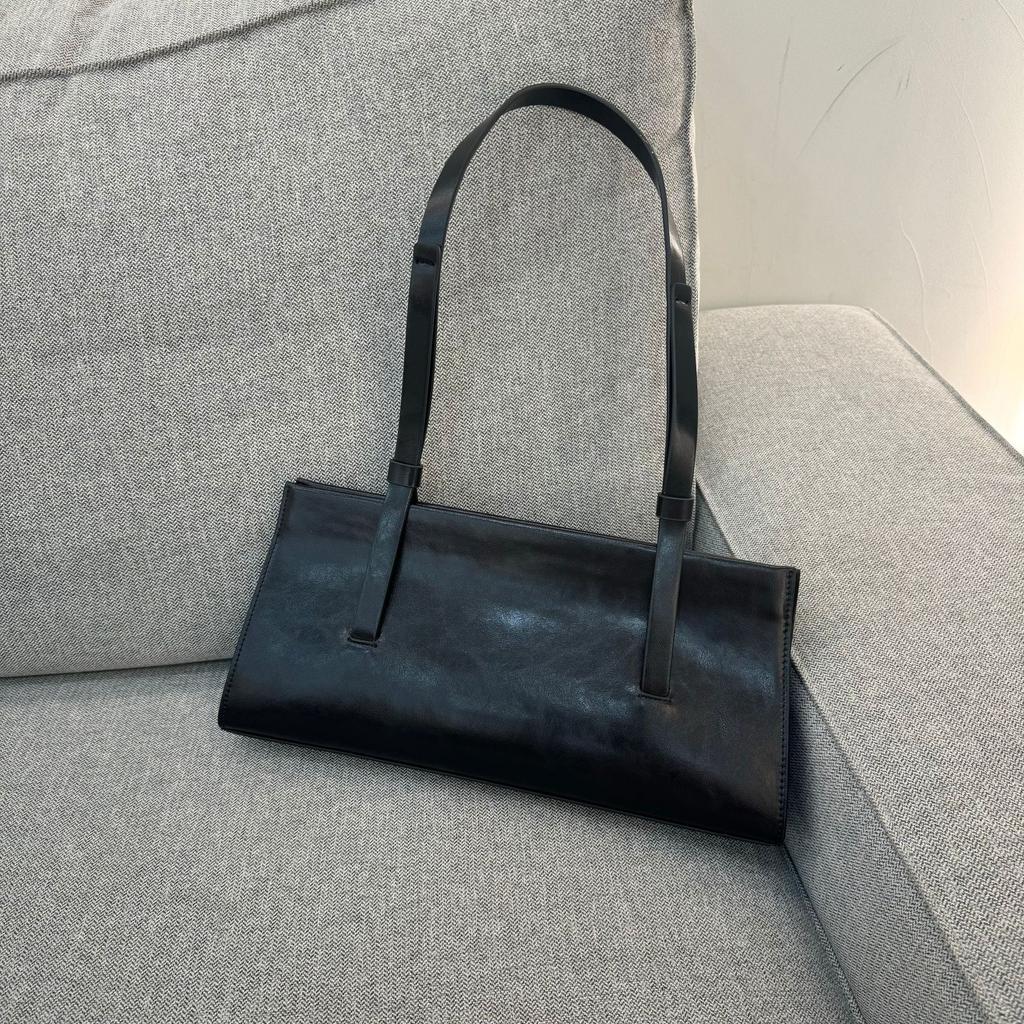 Genuine Leather Leather Bag For Women Fashion Shoulder Underarm Bag Split Leather Red Ladies Soft Handbag Luxury Desig