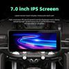 7.0'' IPS Wireless Motorcycle CarPlay Navigation Android Auto Airplay Motorcycle Wireless Helmet Screen DVR with Dual Bluetooth