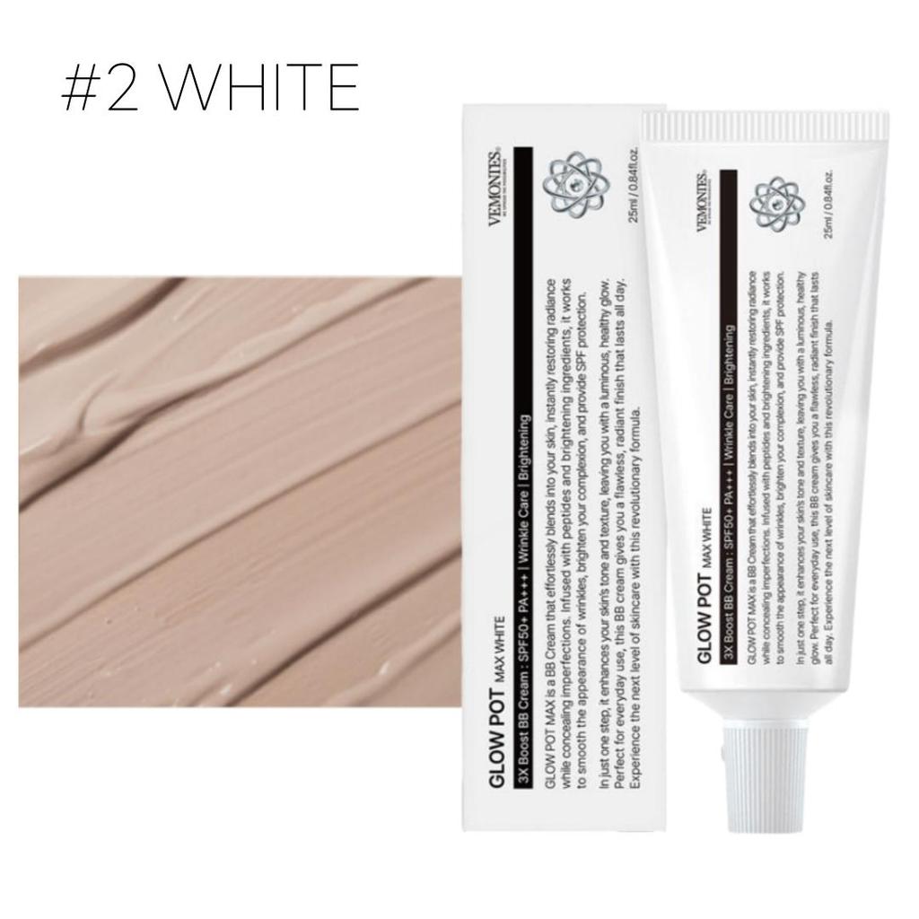 [VEMONTES] Glow Pot Max BB Cream Biały 25ml