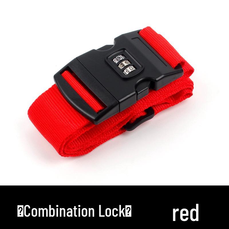 One-Word Password Luggage Strap: Secure Tie-Down & Reinforcement for Suitcases