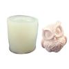 Owl Shape Candle Mold for Candle Making Resin Ornaments Epoxy Mold for Candle