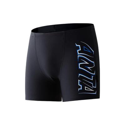 Anta Buchstabenprint Wasserabweisend Atmungsaktiv Badehose Herren Badebekleidung Schwarz 1823531465-4