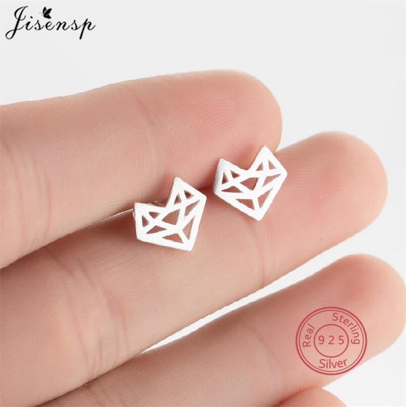 Minimalistische Kupfer 925 Mini Ohrstecker Damen Niedliche Chihuahua Hund Ohrringe Volleyball Herz Mandala Planet Ohrstecker Feiner Zirkon