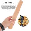 Crepe Spreader Spatula Tool Tools Pancake Wooden Utensils Spreading Cooking Rake Turner Making Scraper Maker Pancakes Set Butter