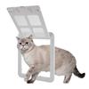 Pet Screen Door Breathable Noiseless Mosquito Prevention Burr   Plastic Cat Flap Door