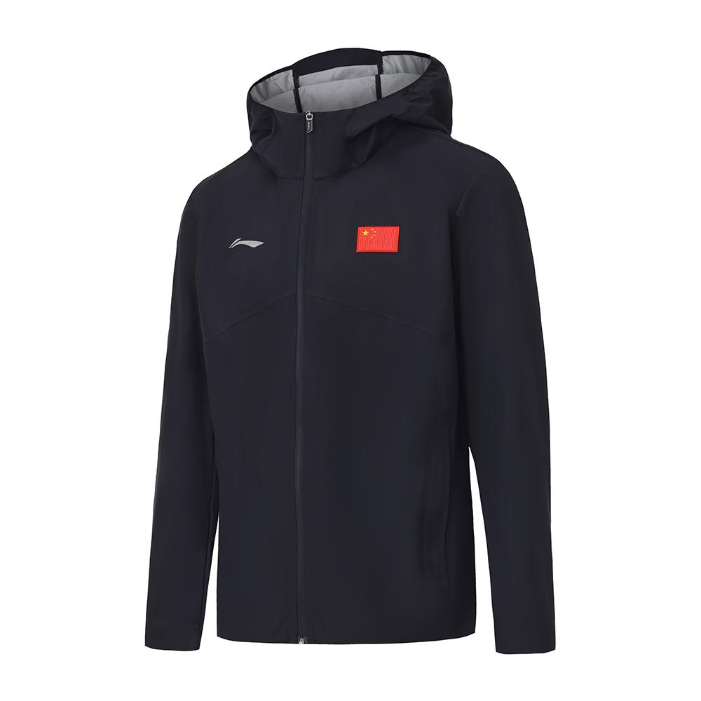 Li Ning Водонепроницаемая, ветрозащитная, дышащая и быстросохнущая, суперлегкая ветровка, унисекс AFDW303-1 2XL