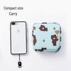 Portable Cute Cartoon Multi-Purpose Bag: Large Capacity for Lipstick, Sanitary Pads, and Coins