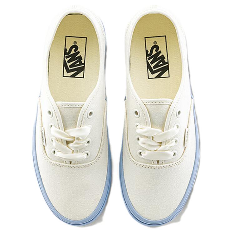 Vans Authentic Comfortable Casual Low-Top Canvas Shoes Unisex Sneakers White Blue VN0009PVEAK