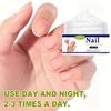 Natural nail care cream, gentle and moisturizing, used for nail care to prevent dryness. Physical exfoliation