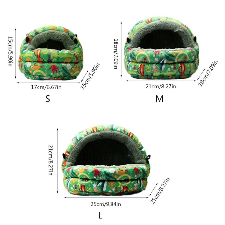 Bird Sleeping Bed Thicken Hideaways for Parakeets Budgies Cockatiels Conures