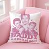 P-Pedro Pascal Hot Actor Pillow Case Anti-Dustmite Pillow Invisible Zipper Silky Short Plush Sofa Cushion Cover