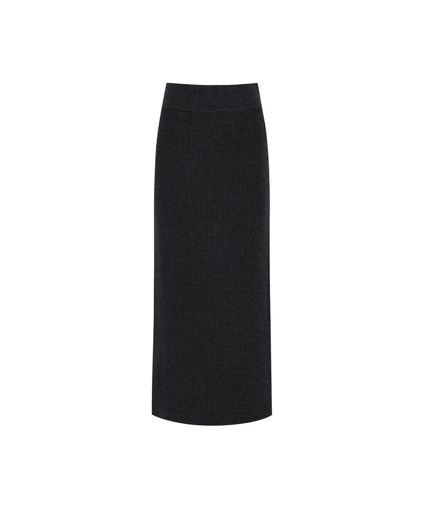 Calate Pure Cashmere Long Skirt