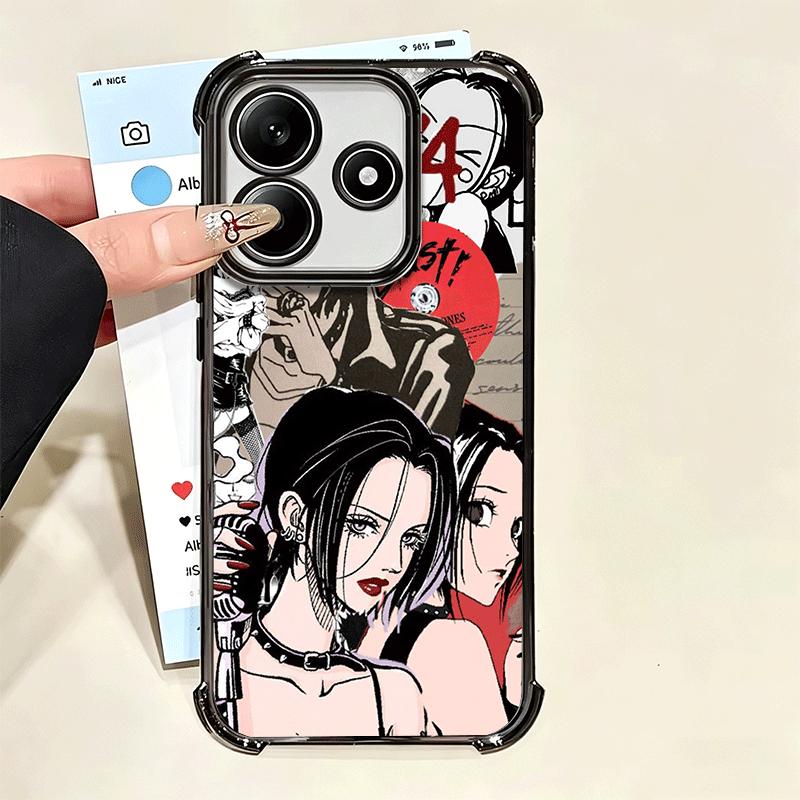 NaNa Osaki Anime Zachte Telefoonhoesje Voor Xiaomi Poco X7 X8 Pro Max X6 X5 X3 F8 Ultra F7 M8 M7 M5S Redmi 15C 15A 15 14C 13C 12C 13 12
