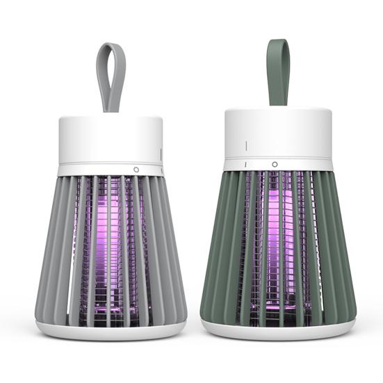 Mosquito Killing Lamp Electric Insect Extermination Device 6 Hours Battery Life USB Charging Camping Tent Fly Killing Trap