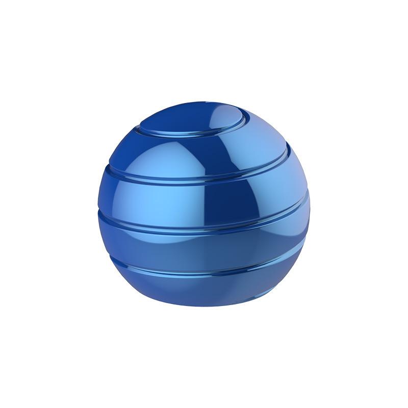 Kinetische Schreibtisch-Spinner Spielzeug-Sets Kugel Optische Täuschung Spinner Metallkreisel Anti-Stress Fidget Toys Spielzeug-Sets Erwachsene Angst ADHS Dekompression