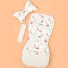 Strollers Seat Liner with Printed Pattern Pushchair Mattress Chair Pad Baby Carriers Cushion Seat Pad Infant Supply
