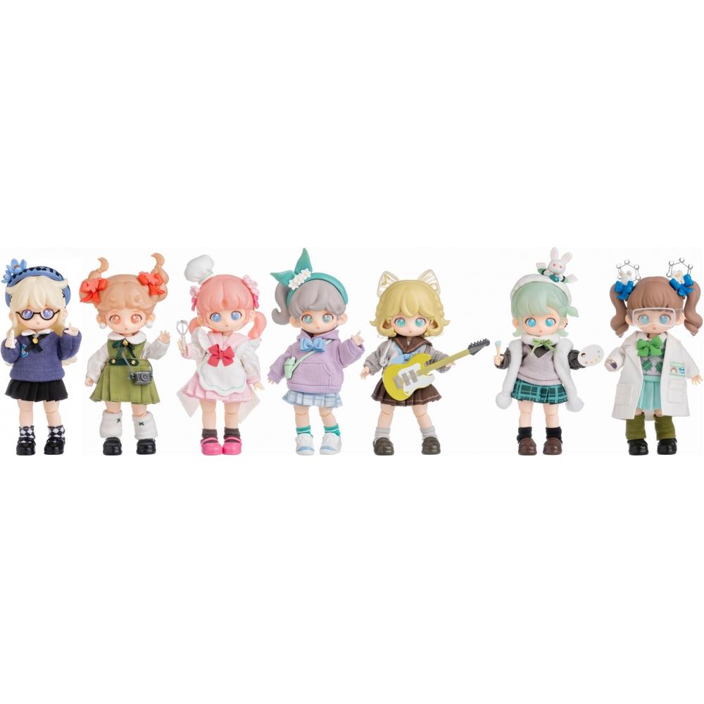 Null Teennar High School Club Series Trading Doll  1box  6pcs 