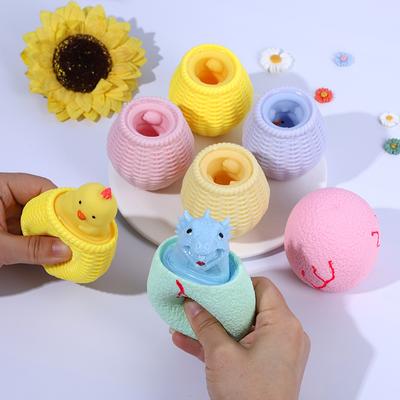 Fingertip Anti-stress Toys Novelty Chicken Cup Dinosaur Cup Autism Special Needs Sensory Toys Adult Children Christmas Gifts