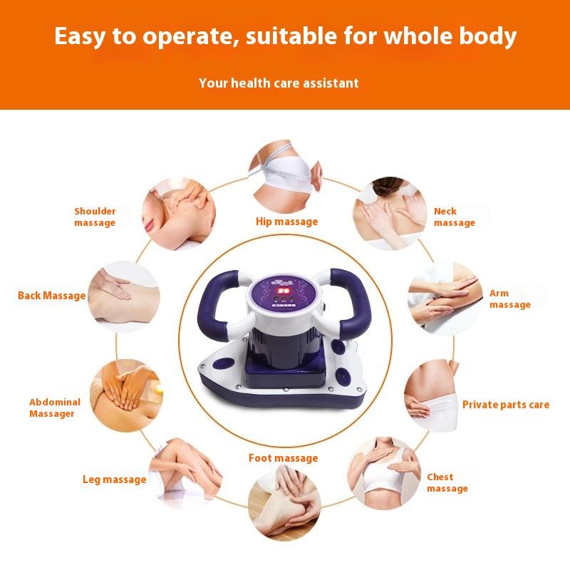 Heating vibration muscle fat shock instrument multifunctional ovarian high frequency household shaping vibration massager
