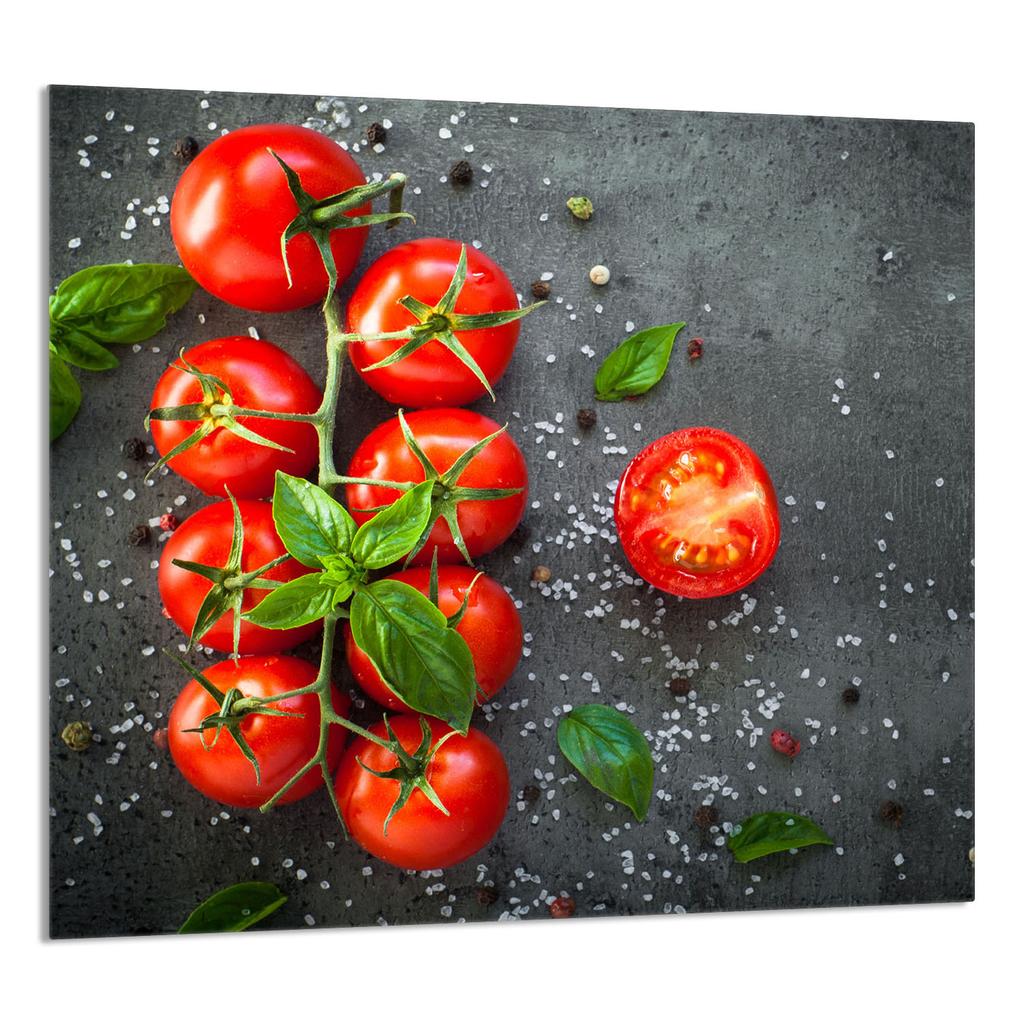 PANEL SZKLANY DO KUCHNI 65x60 Pomidory