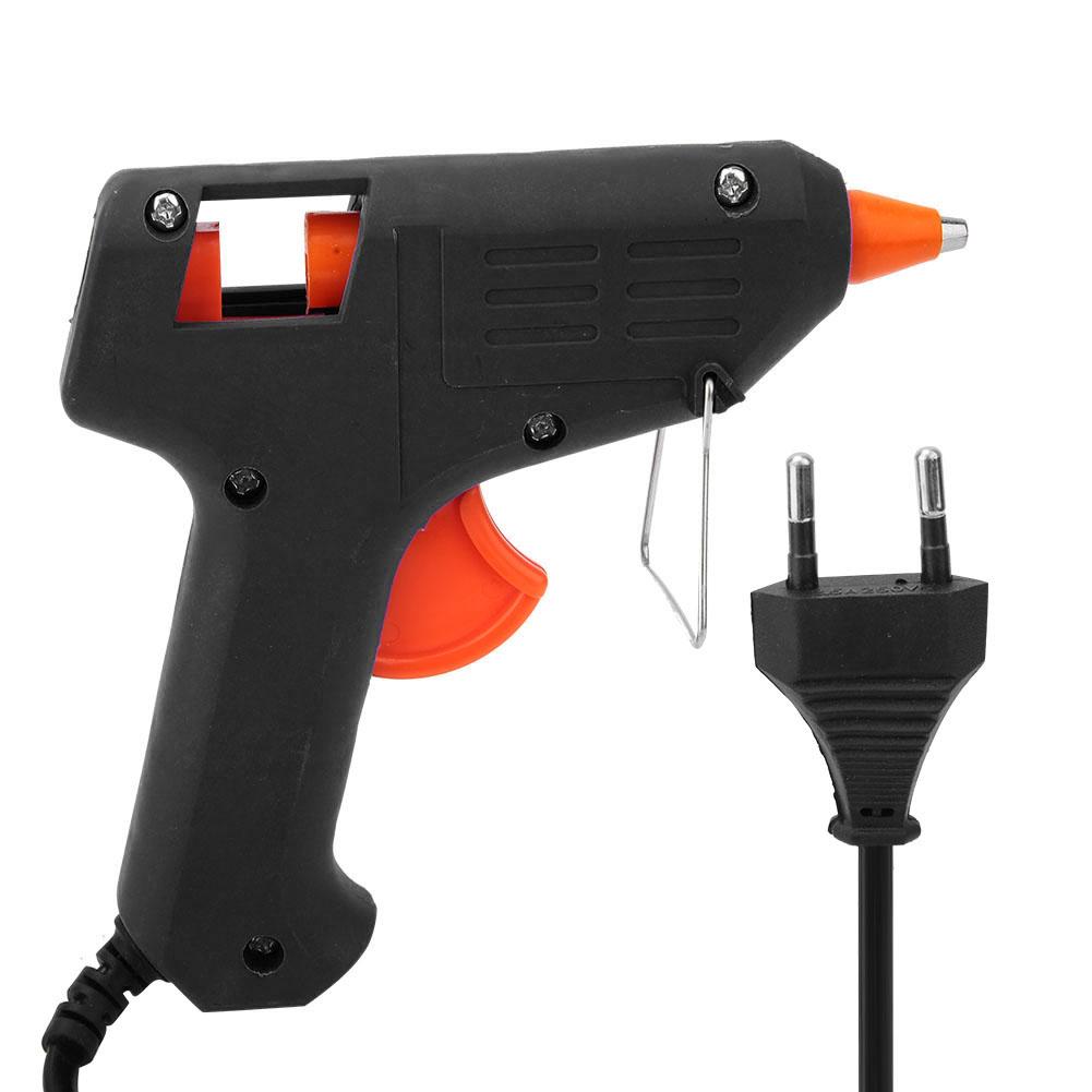 20W Hot Melt Glue with Manual Electric Hot Melt Glue (Black )