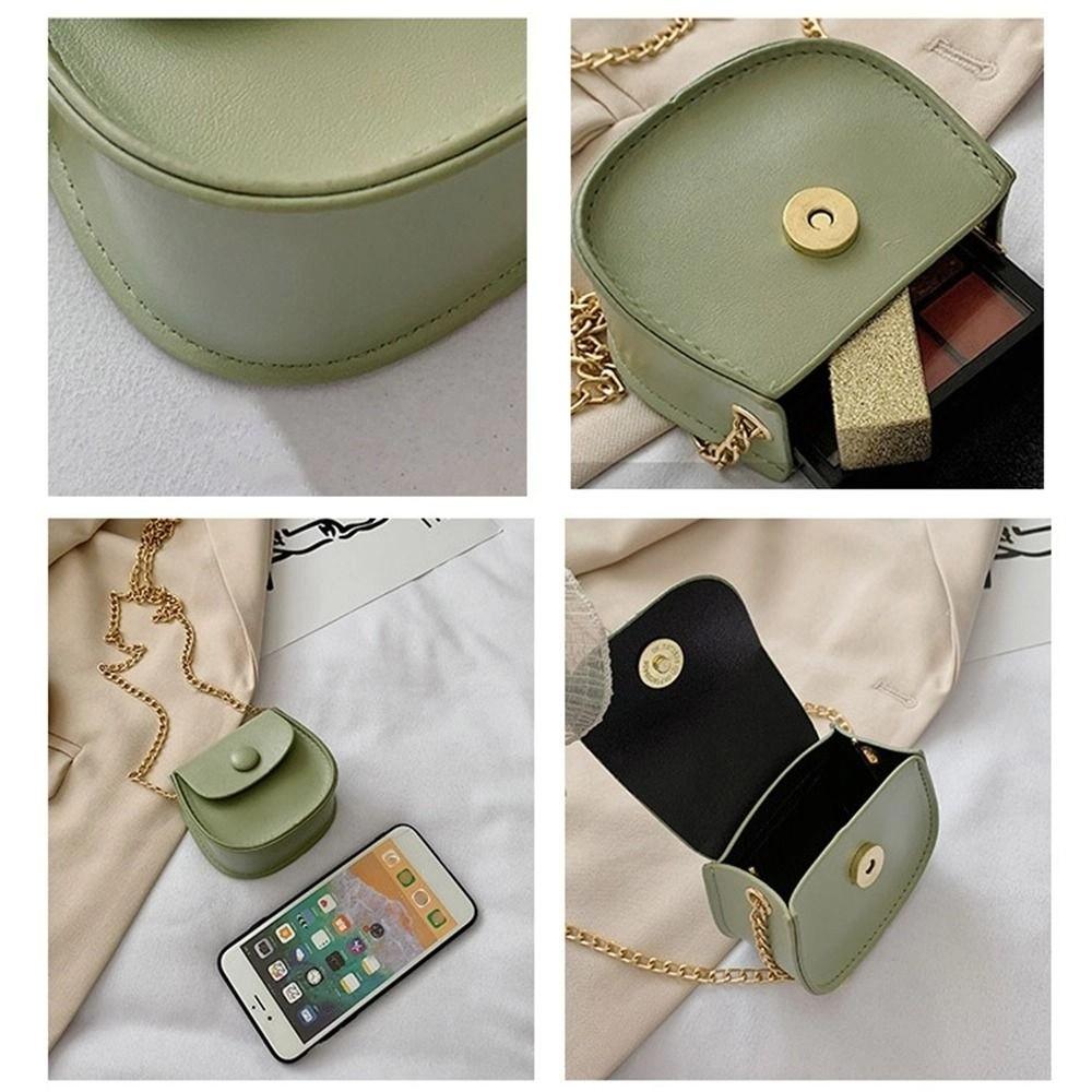 Card Holder Lipstick bag Women Shoulder Bag Mini Saddle Bag Chain Crossbody Bag Female Handbag
