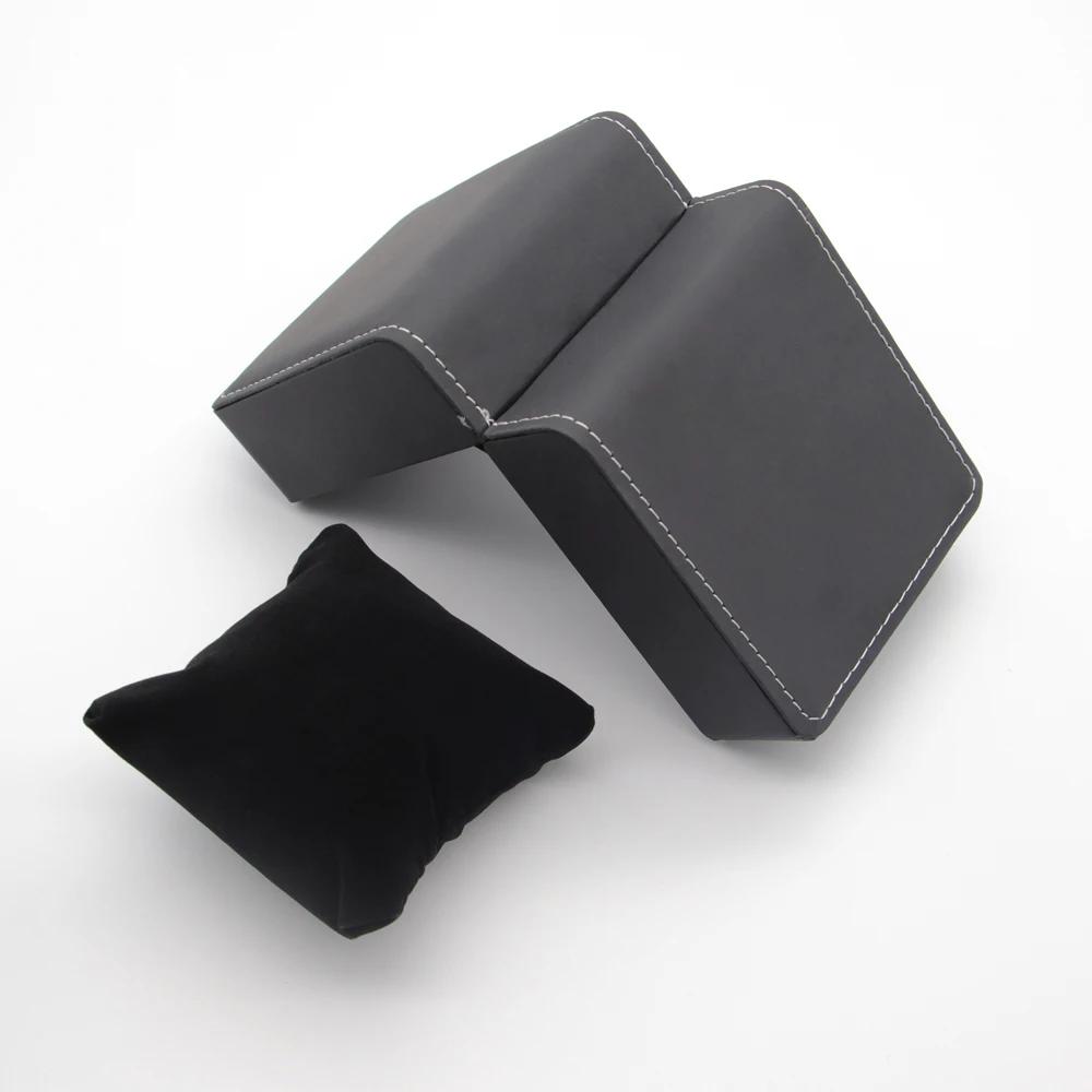 Luksusowe etui na zegarek PU skóra biżuteria zegarki na rękę ekspozytor pudełko do przechowywania organizer etui prezenty skarbonka skórzane pudełko do przechowywania